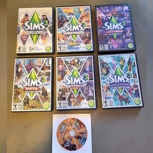 The Sims 3 Base Game & 6 Expansions